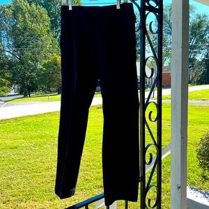 ⭐️ Dockers slim fit black dress trousers work pants pockets unisex 31” x 30”